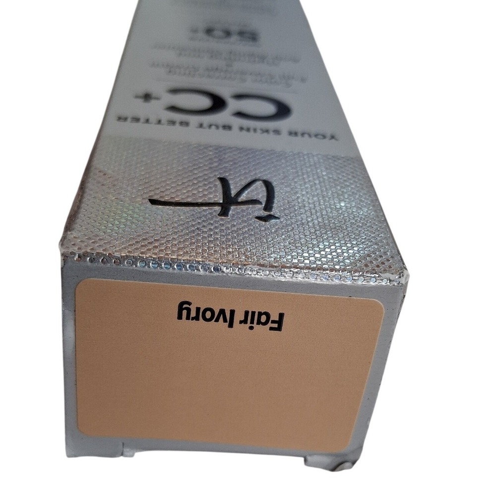 IT Cosmetics CC+ Full Coverage Cream Foundation FAIR Ivory spf 50+ Anti-aging - Picture 2 of 6
